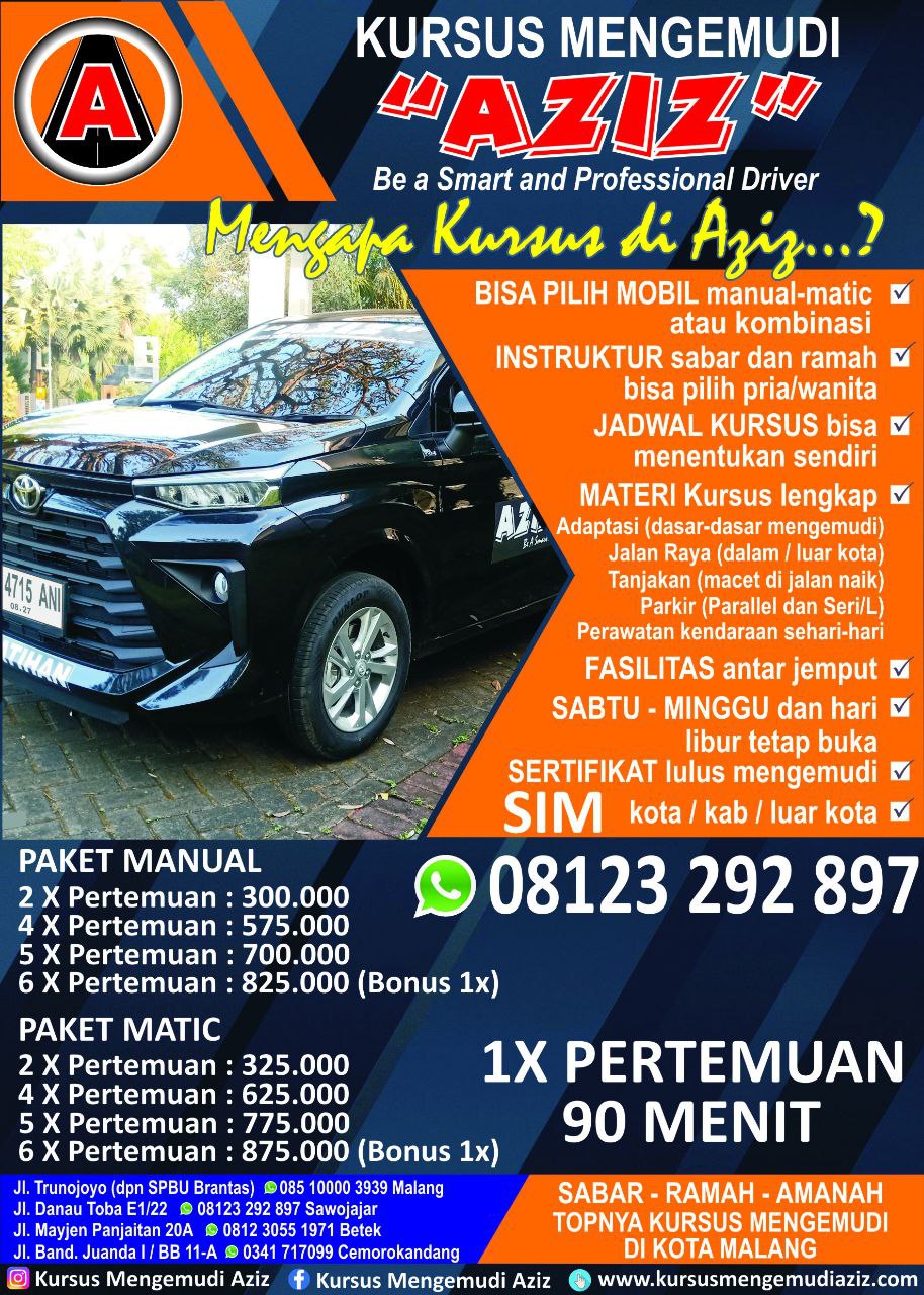 Mobil Kursus Manual atau Matic