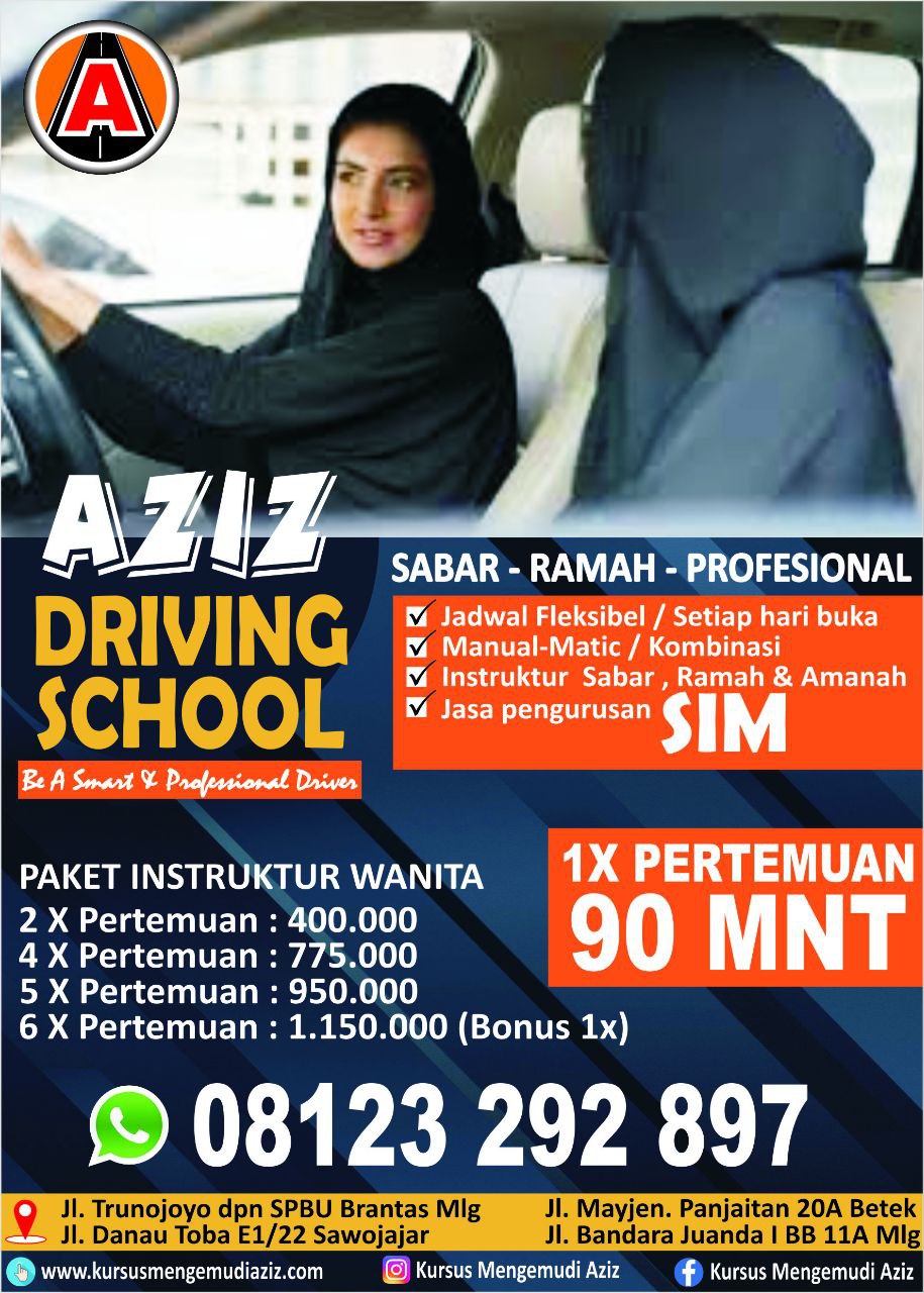 Instruktur Pria atau Wanita Berpengalaman