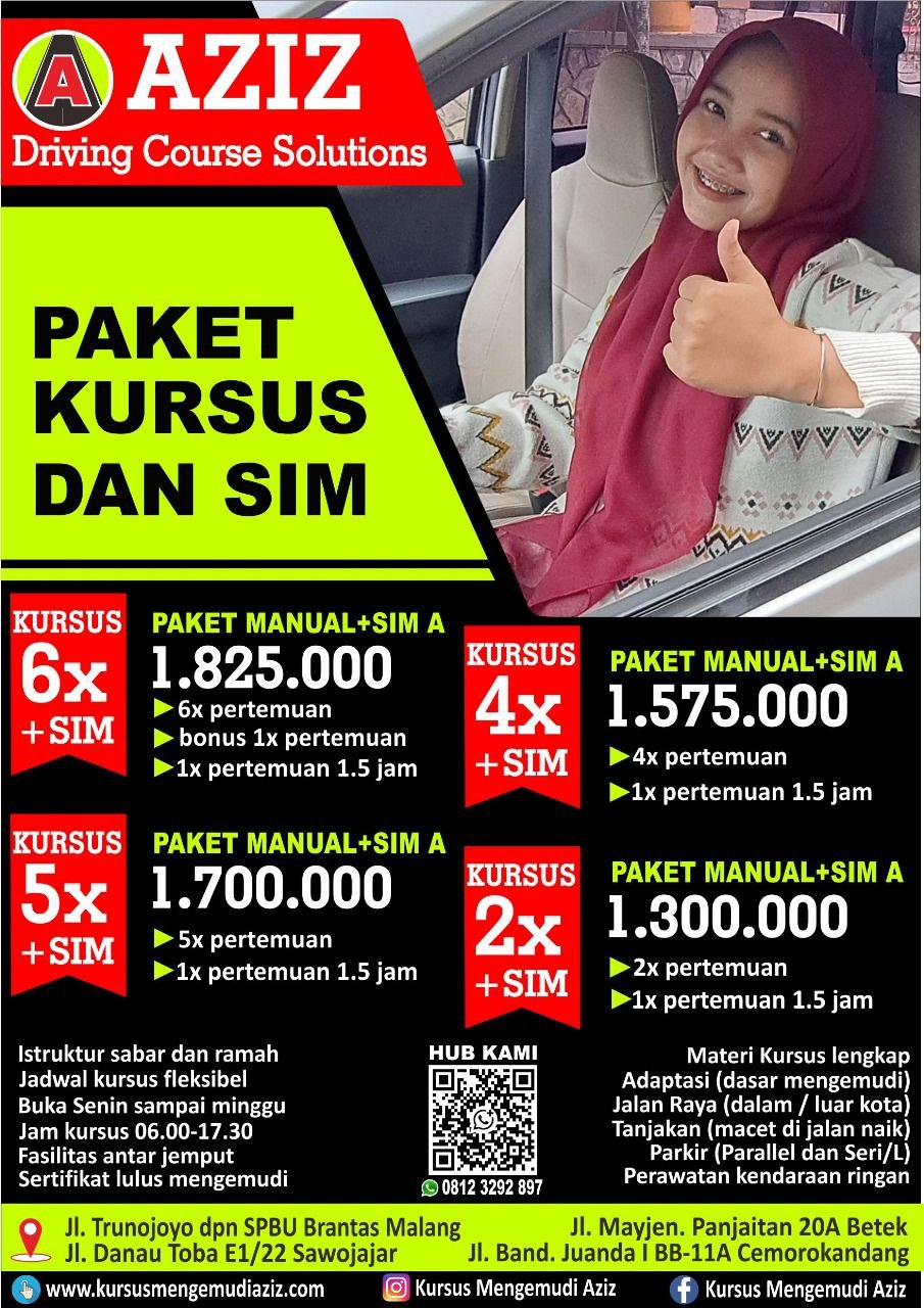 Paket Kursus Manual plus SIM